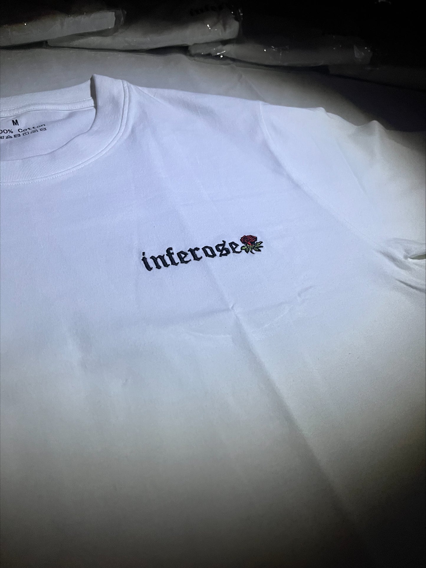 Inferose OG white shirt