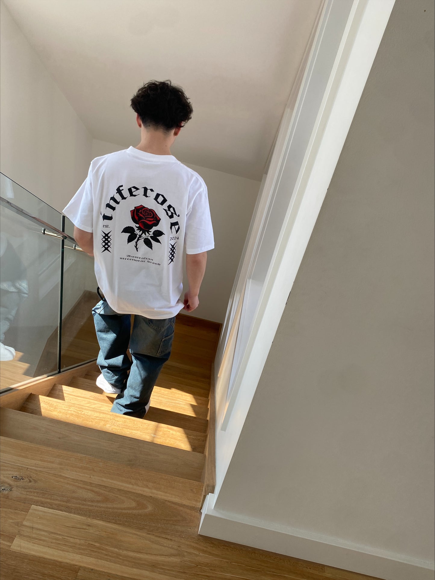 Inferose OG white shirt